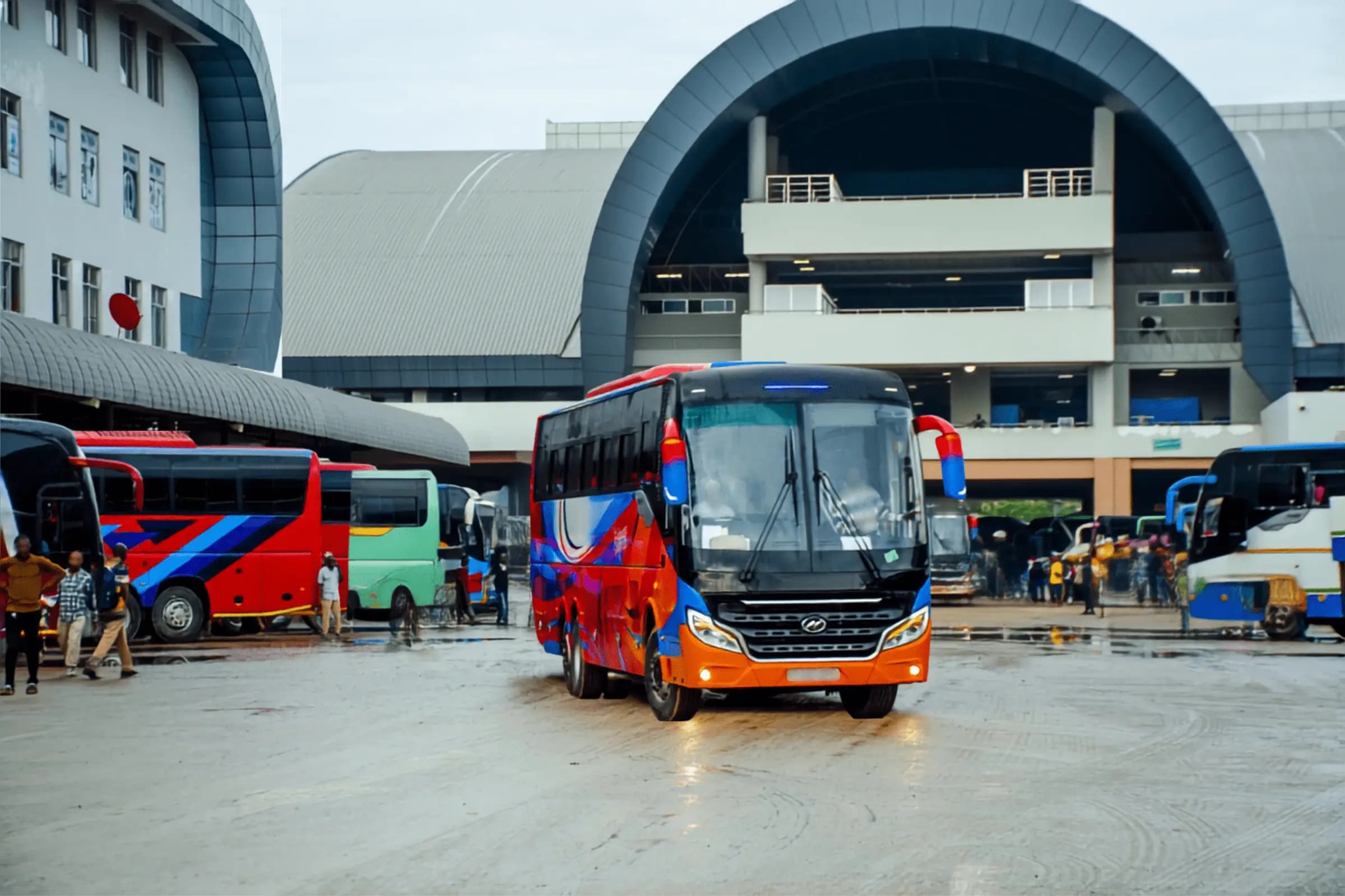 Transport infrastructure supported by LATRA VTS